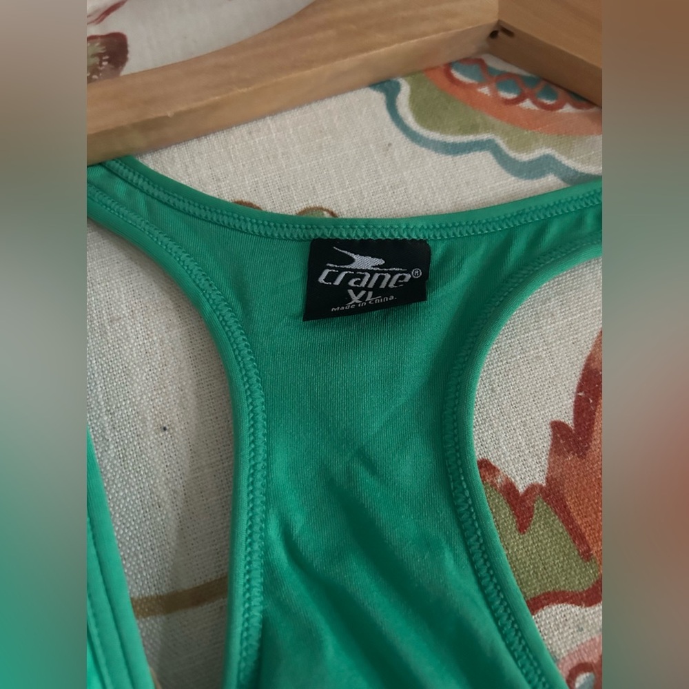 🆕🍋 Scoop-Neck Pleated Tennis Golf Workout Errands Dress Green New XL summer fun - Picture 9 of 10